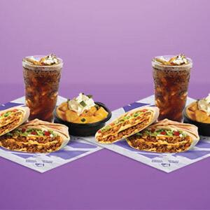 Double Crunchwrap Meal (Buy one Get One free)