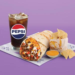 وجبة دبل فولكانو بوريتو