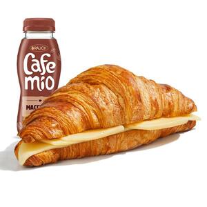 Cheese Croissant + Cafemio
