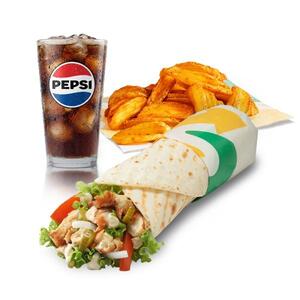 وجبة راب دجاج روتيسيري وجبة راب دجاج روتيسيري