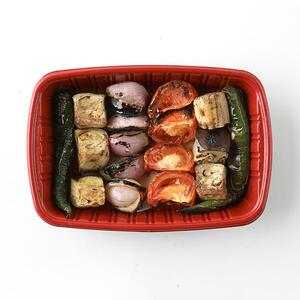 طبق خضروات مشوية