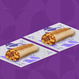 تشيزي دبل بيف بوريتو (اشتر و احدة و احصل على الثانية) تشيزي دبل بيف بوريتو (اشتر و احدة و احصل على الثانية)