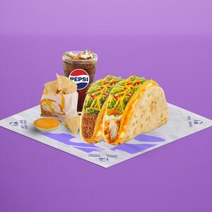 Cheesy Gordita Crunch Meal