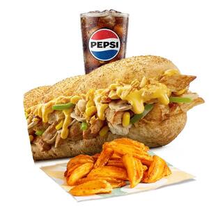 وجبة تشيزي تشيكن صب وجبة تشيزي تشيكن صب