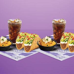 Chalupa Meal (Buy one Get One free)