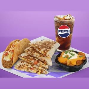 Loaded Crispy Chicken Quesadilla Meal