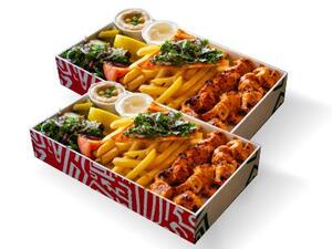 طبق شيش طاووق طبق شيش طاووق