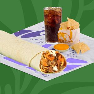 وجبة بوريتو فولكانو نباتي وجبة بوريتو فولكانو نباتي