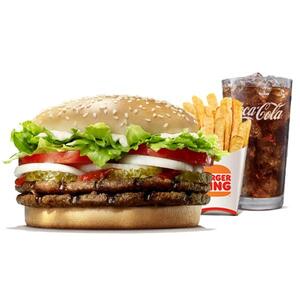 Double Whopper Meal