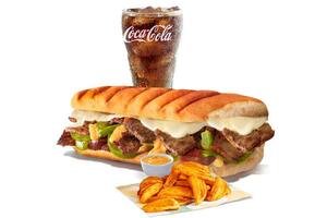 وجبة ذي بيق تشيز ستيك وجبة ذي بيق تشيز ستيك