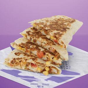 Loaded Crispy Chicken Quesadilla