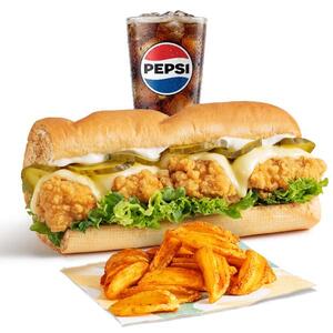 وجبة كلاسيك تشيكن بايتس مخبوزة وجبة كلاسيك تشيكن بايتس مخبوزة